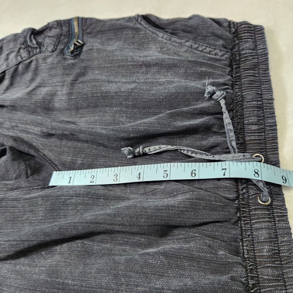 Vintage Havana Elastic Waist Joggers Pants Size Medium Black - Picture 7 of 13